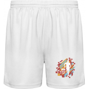Player spodenki sportowe unisex 140 g/m², 2xl, biały