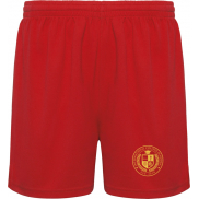 Player dziecięce spodenki sportowe 140 g/m², 4, czerwony