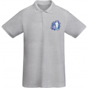 Prince koszulka polo z krótkim rękawem 210 g/m², l, szary