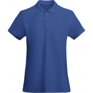 Prince polo damska z krótkim rękawem 210 g/m², 2xl, niebieski