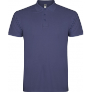 Star koszulka męska polo z krótkim rękawem 200 g/m², 2xl, niebieski