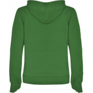 Urban damska bluza z kapturem 280 g/m², l, zielony, biały
