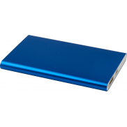 Pep powerbank o pojemności 4000 mAh Type-C z aluminium pochodzącego z recyklingu , niebieski