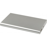 Pep powerbank o pojemności 4000 mAh Type-C z aluminium pochodzącego z recyklingu , szary