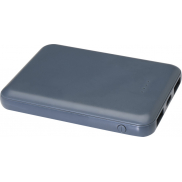 Asama powerbank o pojemności 5000 mAh Type-C z tworzyw sztucznych pochodzących z recyklingu, niebieski