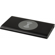 Juice bezprzewodowy powerbank o pojemności 4000 mAh Type-C z aluminium pochodzącego z recyklingu , czarny