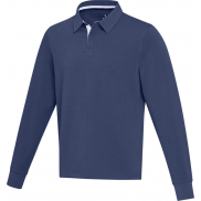 Clyde bluza polo do rugby unisex, 3xl, niebieski