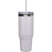 Melbourne kubek ze słomką z certyfikatem RCS 1200 ml, fioletowy