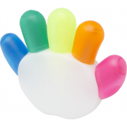 Patina 5-kolorowy zakreślacz, biały