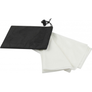 Lucas ręcznik sportowy RPET 30x80 cm, biały