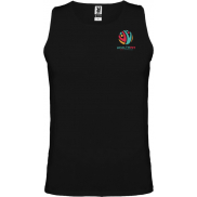 Andre męski podkoszulek sportowy 140 g/m², l, czarny