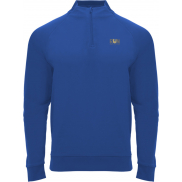 Epiro dziecięca bluza z długim rękawem i zamkiem błyskawicznym 1/4 200 g/m², 8, niebieski