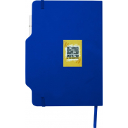 Nexus notatnik A5 w twardej okładce z długopisem i ołówkiem, niebieski