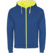 Fuji bluza unisex, m, niebieski, żółty