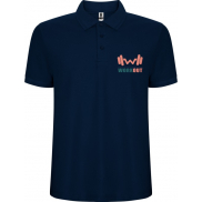 Pegaso Premium koszulka męska polo z krótkim rękawem 220 g/m², 3xl, niebieski