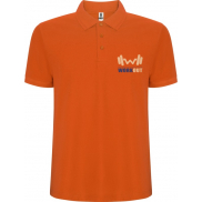 Pegaso Premium koszulka męska polo z krótkim rękawem 220 g/m², l, pomarańczowy