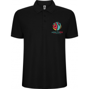 Pegaso Premium koszulka męska polo z krótkim rękawem 220 g/m², xl, czarny