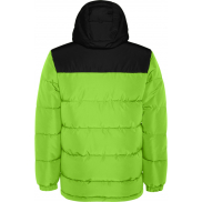 Tallin ocieplana kurtka unisex, 2xl, zielony, czarny