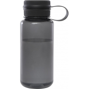 Butelka sportowa Ryder z materiału RPET, z certyfikatem RCS, o pojemności 900 ml, z wielofunkcyjną zakrętką, czarny