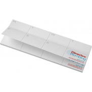 Sticky-Mate® samoprzylepne karteczki z recyklingu z wydrukowanym planerem, 25 stron, biały