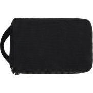 Organizer na przybory toaletowe z materiałów recyklingowanych Pack 500 g/m² Aware™ , czarny
