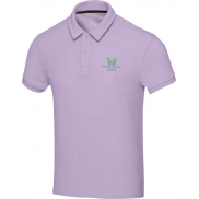 Koszulka polo Akoya, unisex, z materiału frotte z recyklingu 230 g/m², xl, fioletowy