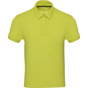 Koszulka polo Akoya, unisex, z materiału frotte z recyklingu 230 g/m², m, zielony