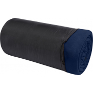 Huggy koc polarowy o wymiarach 220 x 250 cm, niebieski