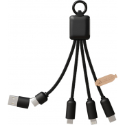 SCX.design C13 kabel do ładowania 5 w 1 o mocy 20 W, czarny