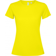 Estoril damska koszulka z krótkim rękawem 125 g/m², xl, żółty