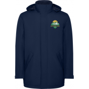 America dziecięca ocieplana kurtka typu parka  , 4, niebieski