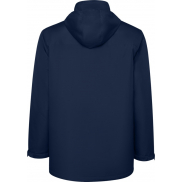 America męska ocieplana kurtka typu parka, 2xl, niebieski