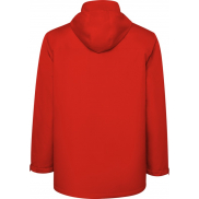 America męska ocieplana kurtka typu parka, 2xl, czerwony