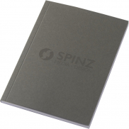 Notatnik A6 Novella Austen z miękką okładką, 50 kartek, szary