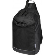 Nomad torba typu crossbody z systemem nawadniającym z certyfikatem GRS z recyklingu o pojemności 6 l, czarny