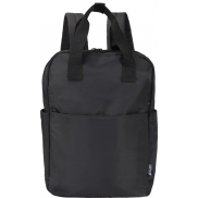 Trip Aware™, plecak na laptopa 14 cali wykonany z materiałów z recyklingu, 9 l, czarny