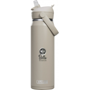Camelbak® Thrive Flip VSS butelka na wodę ze stali nierdzewnej o pojemności 740 ml ze składaną słomką, szary