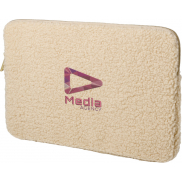 Bear 13-calowe etui sherpa na laptopa z recyklingu z certyfikatem GRS, o pojemności 2 l, piasek pustyni