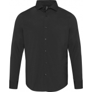 Camelian koszula męska z popeliny 133 g/m², xl, czarny