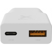 Xtorm XG2SL025 Go2 SlimLine ładowarka o mocy 25 W, biały