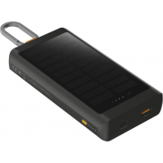 Xtorm XG2S101 Go2 powerbank solarny o pojemności 10.000 mAh i mocy 15 W ze światłem , szary