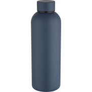 Spring jednościenna butelka na wodę o pojemności 750 ml wykonana ze stali nierdzewnej z recyklingu z certyfikatem RCS, niebieski