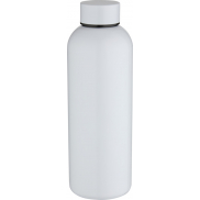 Spring jednościenna butelka na wodę o pojemności 750 ml do nadruku sublimacyjnego, wykonana ze stali nierdzewnej z recyklingu, b