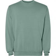 Jaya sweter unisex z okrągłym dekoltem 250 g/m², s, zielony