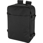 Libra plecak na laptopa o przekątnej 17 cali o pojemności 25 l wykonany z materiałów z recyclingu z certyfikatem GRS, szary