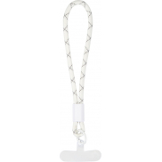 Arich opaska do smartfona na nadgarstek z tworzyw sztucznych pochodzących z recyklingu, biały