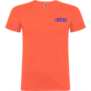 Beagle koszulka dziecięca z krótkim rękawem 155 g/m², 7/8, czerwony