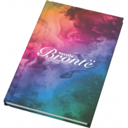 Notatnik A5 Novella Brontë w twardej oprawie matowej, 100 kartek, biały