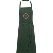 Odisha fartuch organiczny z certyfikatem OCS o gramaturze 200 g/m², zielony