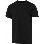 Azurite organiczna koszulka unisex o gramaturze 160 g/m² z krótkim rękawem i certyfikatem OCS, xxs, czarny